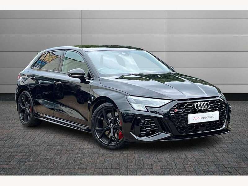 Mythos black Used 2021 Audi RS3 Advanced Hatchback | £46,970 (Fair price) - Image 1/4