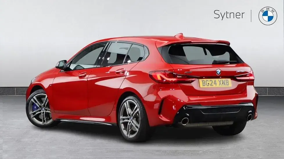 Used BMW M135 Shadowline 302 HP (222 kW) 2024 Red Hatchback