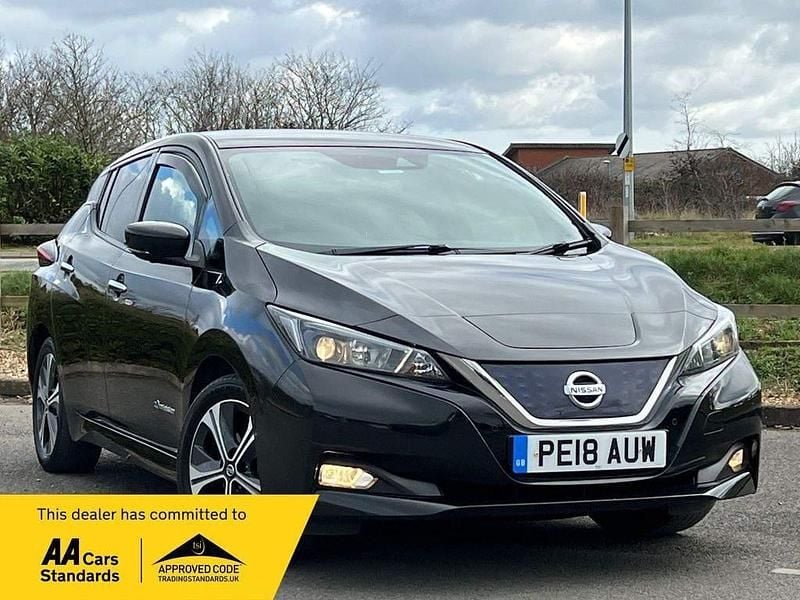 Black Used 2018 Nissan Leaf Hatchback | £7,479 (A bit pricey) - Image 1/4