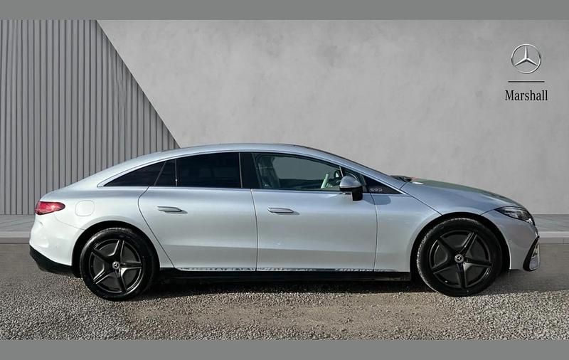 Used Mercedes EQS450+ AMG line 241 kW (328 HP) 2022 Silver Sedan