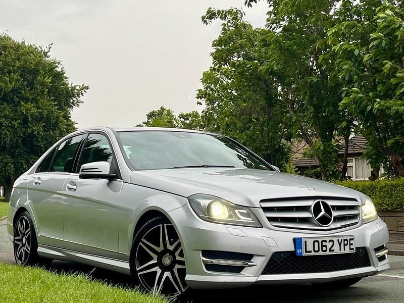 Silver Used 2012 Mercedes C180 AMG Sedan | £6,695 (Fair price) - Image 1/4