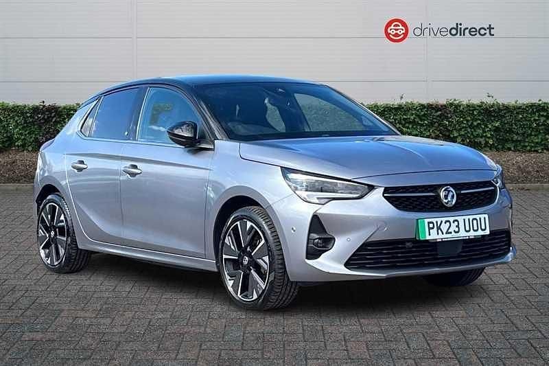 Used Vauxhall Corsa-e Ultimate 100 kW (136 HP) 2023 Grey Hatchback