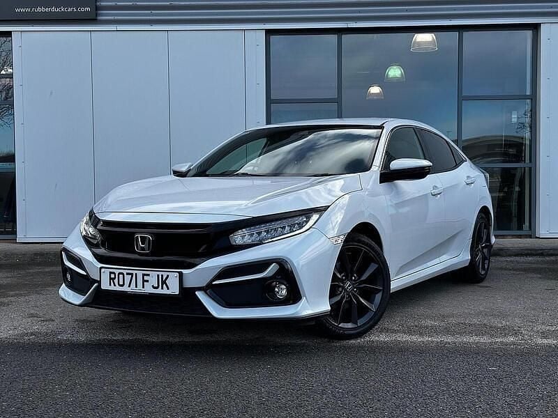 Used Honda Civic SR 126 HP (92 kW) 2021 White Hatchback