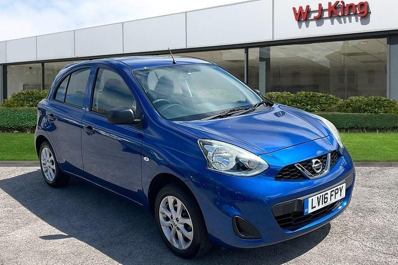 Blue Used 2016 Nissan Micra Hatchback | £6,495 (Fair price) - Image 1/3