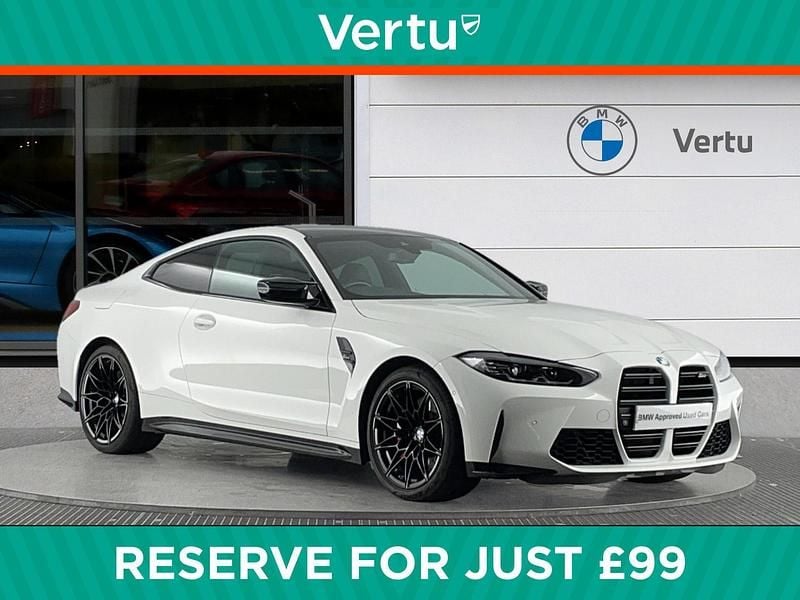 White Used 2022 BMW M4 Competition Edition Coupe | £50,558 (Good price) - Image 1/4
