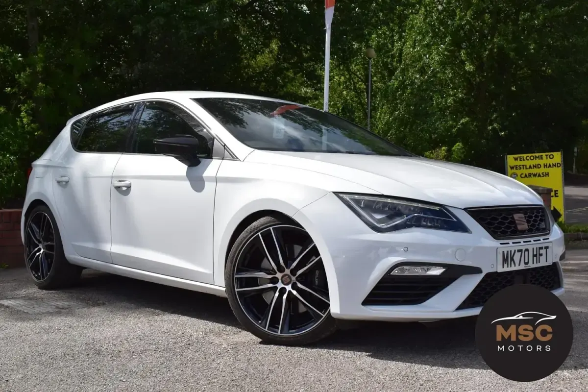 Second-hand Seat Leon CUPRA 290 CP (213 kW) 2020 Alb Hatchback