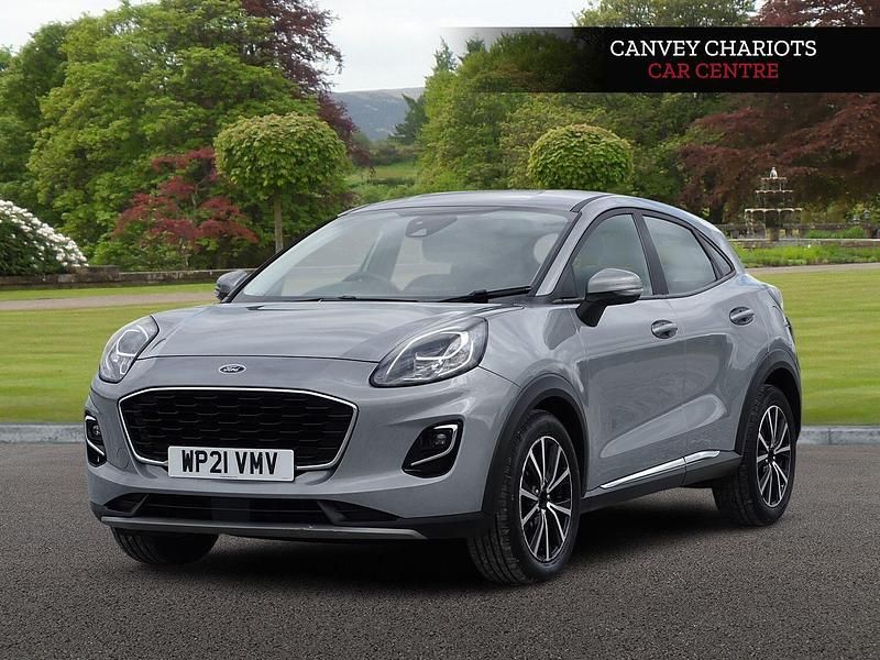 Usado Ford Puma Titanium 125 HP (91 kW) 2021 Prateado SUV