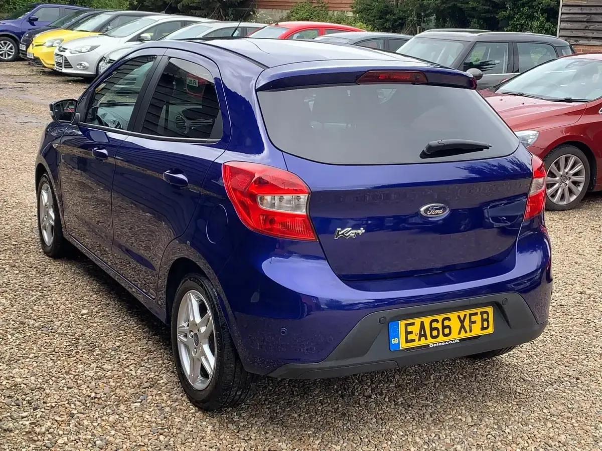 Used Ford Ka Plus Zetec 2016 Blue Hatchback