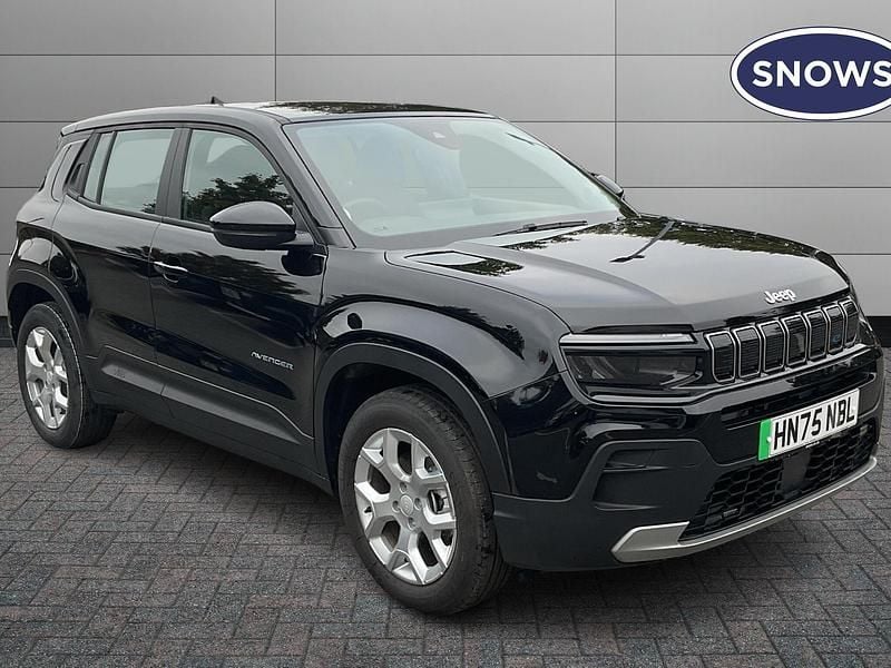 Used Jeep Avenger EV Altitude 114 kW (156 HP) 2025 Red SUV