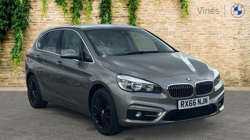 Silver Used 2016 BMW 218 Active Tourer Luxury Line MPV | £12,053 (Expensive) - Image 1/4