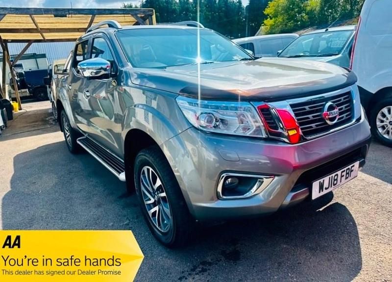 Grey Used 2018 Nissan Navara Tekna Pickup | £12,995 (Expensive) - Image 1/4