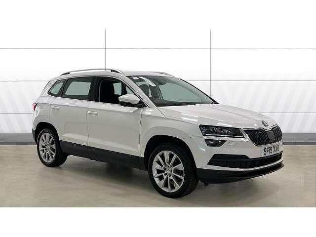 White Used 2019 Skoda Karoq SE L SUV | £15,321 (Fair price) - Image 1/4