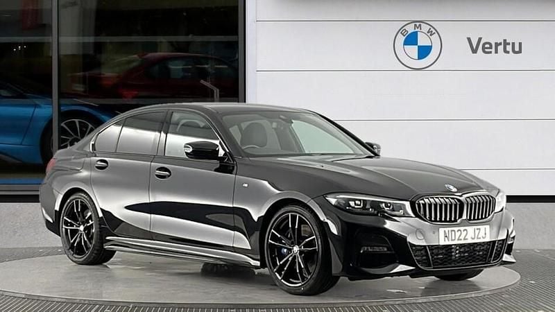 Black Used 2022 BMW 320 M Sport Sedan | £25,457 (Fair price) - Image 1/4
