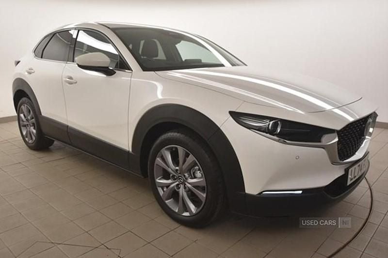 White Used 2024 Mazda CX-30 Exclusive-Line SUV | £21,695 (Good price) - Image 1/1