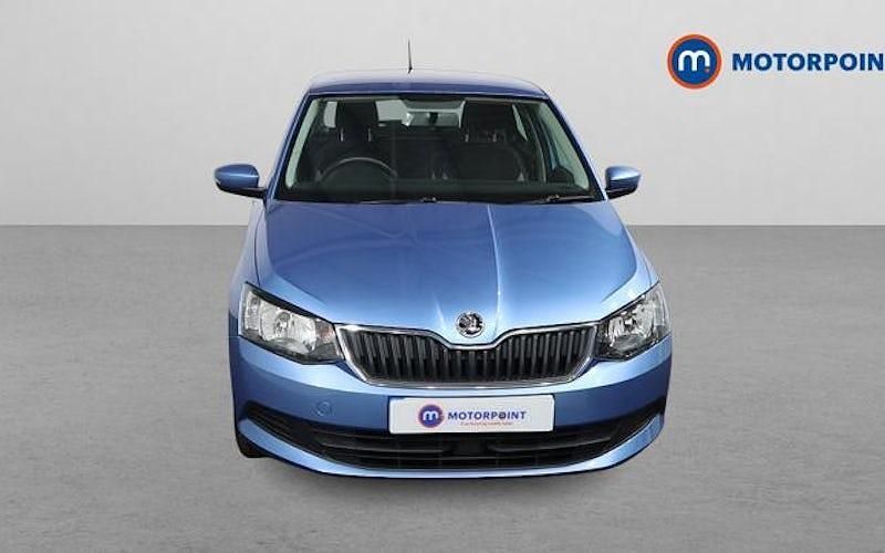 Used Skoda Fabia SE 110 HP (80 kW) 2018 Blue Hatchback