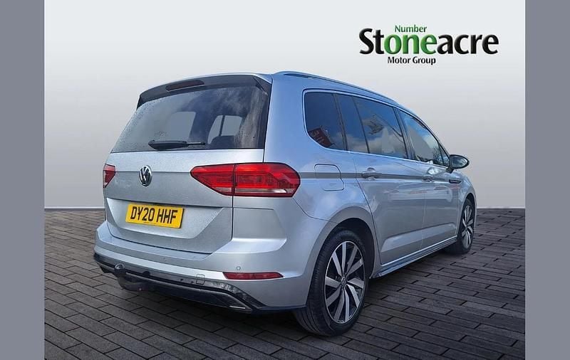 Used VW Touran R-line 150 HP (110 kW) 2020 Silver MPV