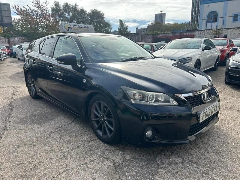 Black Used 2012 Lexus CT200h Sport Line Hatchback | £4,990 (Fair price) - Image 1/3