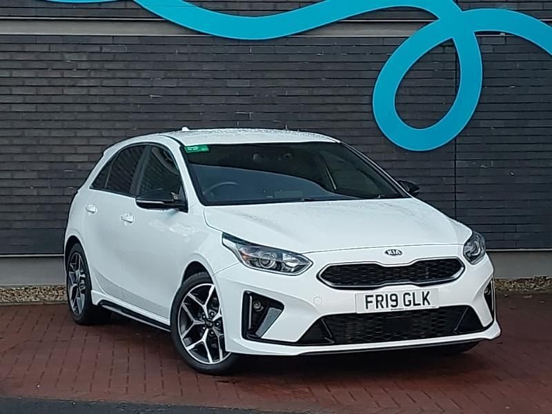 Used Kia Ceed GT-Line 2019 White Hatchback