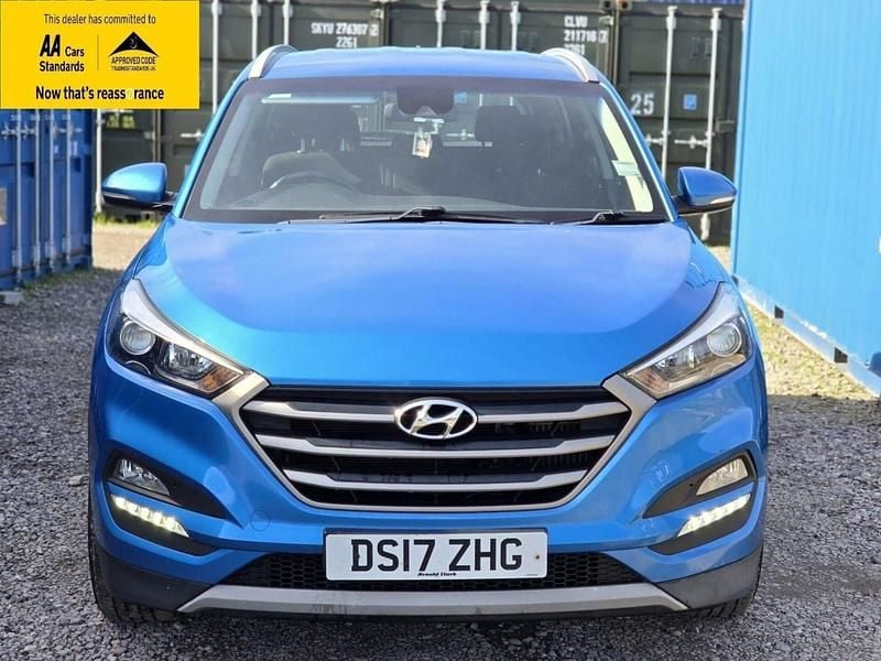 Used Hyundai Tucson SE 141 HP (103 kW) 2017 Blue SUV