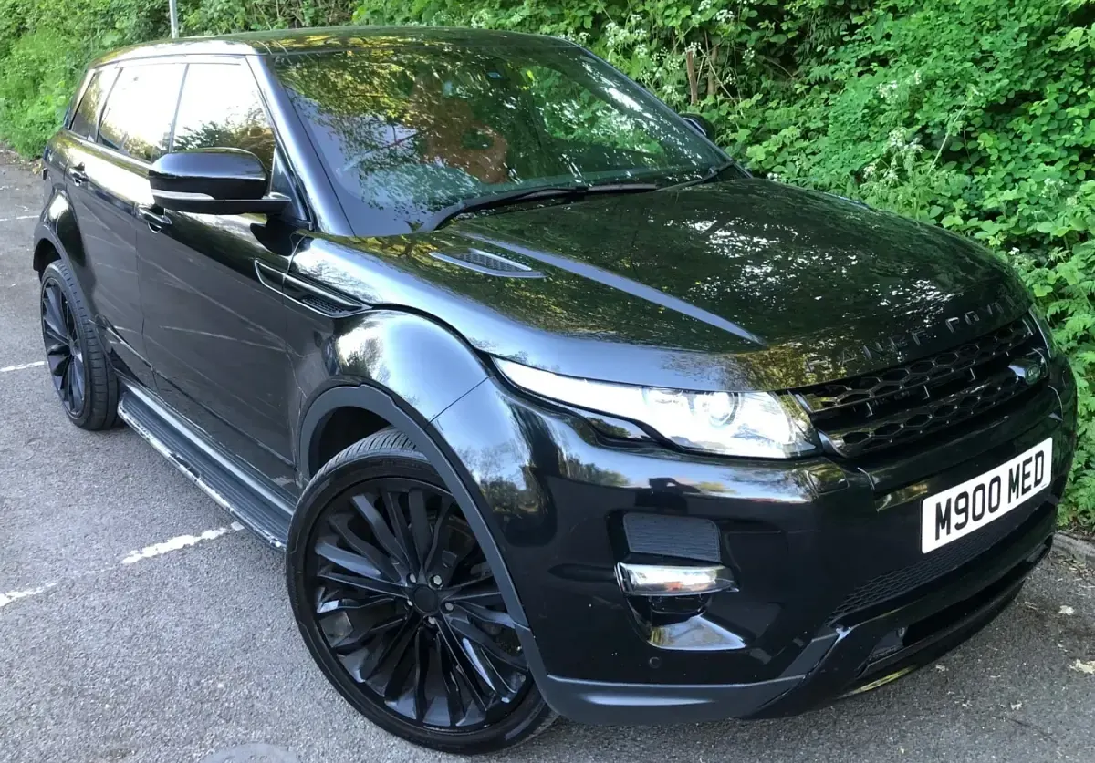 Gebraucht Land Rover Range Rover evoque Dynamic 2012 Schwarz Kombi