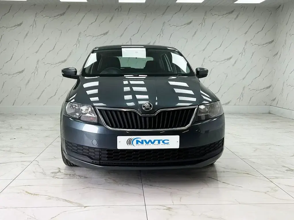 Used Skoda Rapid 90 HP (66 kW) 2017 Grey Hatchback