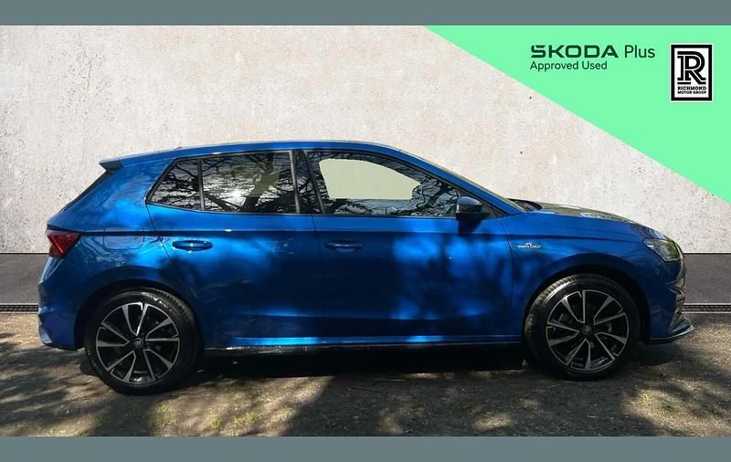 Used Skoda Fabia Monte Carlo 116 HP (85 kW) 2025 Blue Hatchback