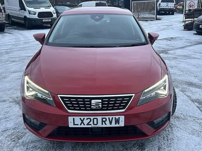 Used Seat Leon XCELLENCE Lux 150 HP (110 kW) 2020 Red Hatchback