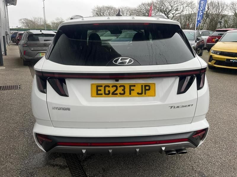 Used Hyundai Tucson N Line 148 HP (108 kW) 2023 White SUV