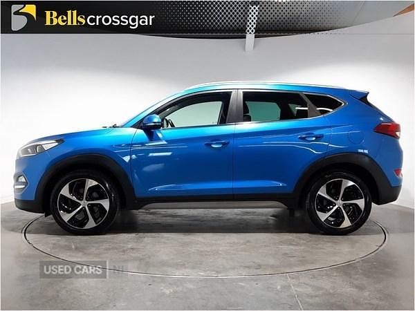 Used Hyundai Tucson Premium 141 HP (103 kW) 2017 Blue SUV