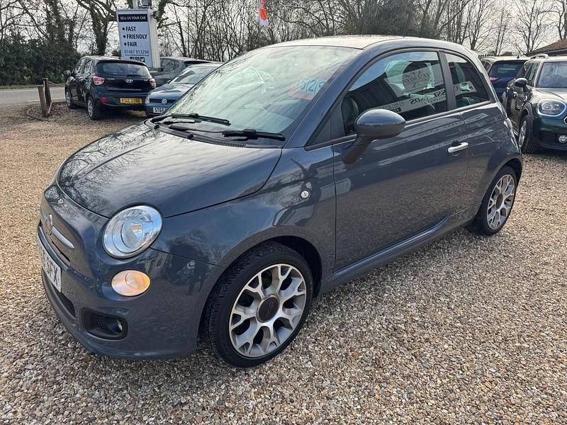 Used Fiat 500 S 69 HP (50 kW) 2015 Grey Hatchback