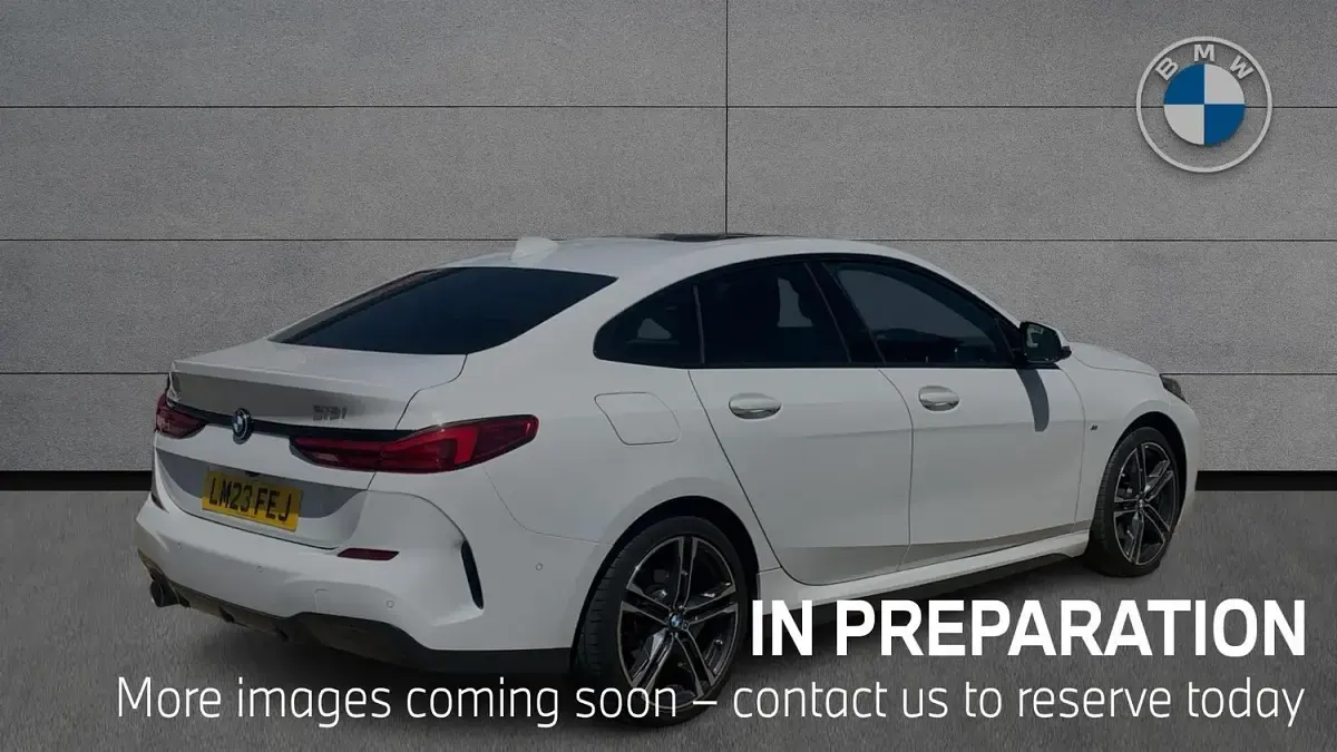 Used BMW 218 M Sport 134 HP (98 kW) 2023 White Coupe