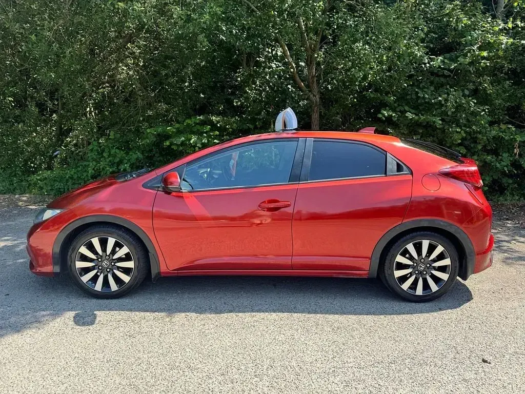 Used Honda Civic SR 2014 Red Hatchback
