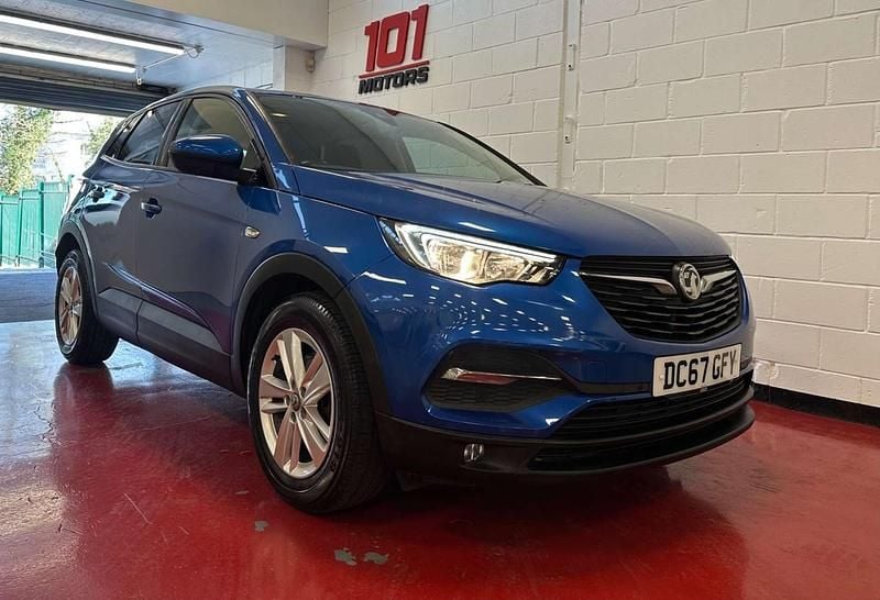 Used Vauxhall Grandland X S 130 HP (95 kW) 2018 Blue SUV
