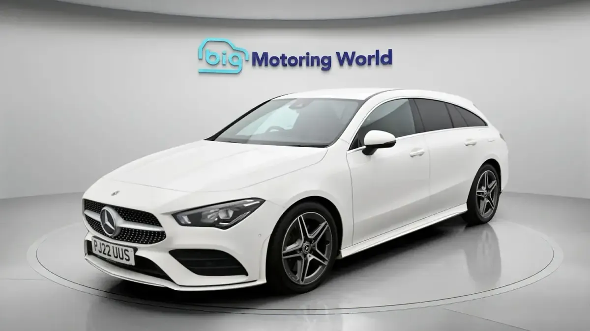 Used Mercedes CLA220 AMG line 2022 White Coupe