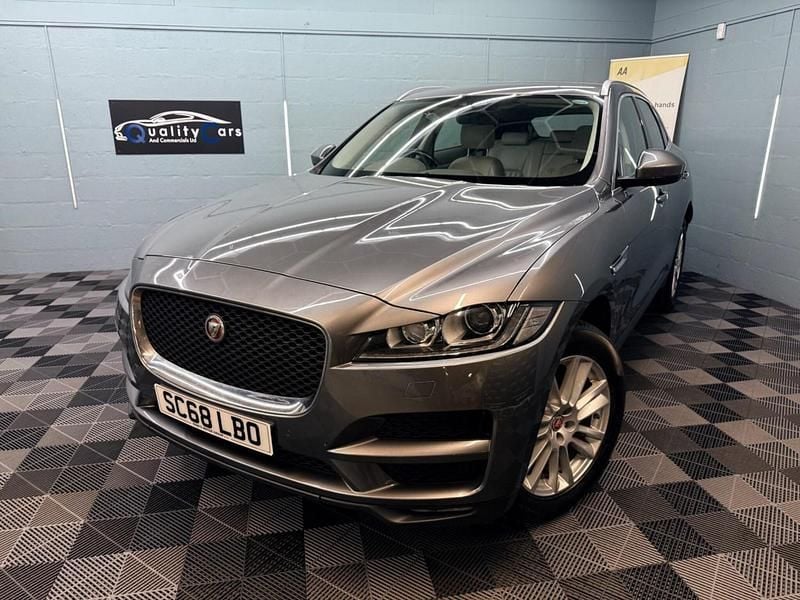 Used Jaguar F-Pace Portfolio 180 HP (132 kW) 2018 Grey SUV
