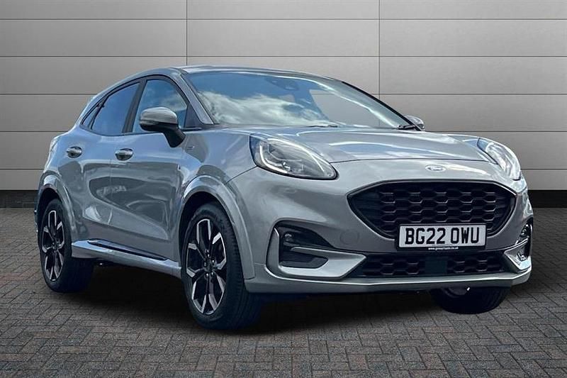 Solar silver Used 2022 Ford Puma ST-Line X Hatchback | £15,950 (Good price) - Image 1/2