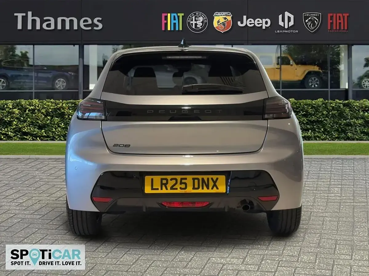 Used Peugeot 208 Allure 99 HP (72 kW) 2024 Grey Hatchback