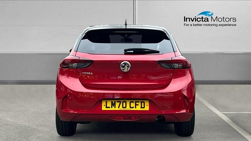 Used Vauxhall Corsa Elite 100 HP (73 kW) 2020 Red Hatchback