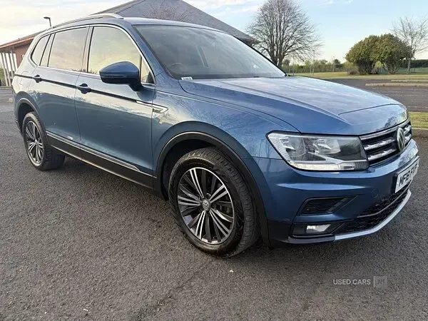 Used VW Tiguan Allspace SE 150 HP (110 kW) 2018 Blue SUV