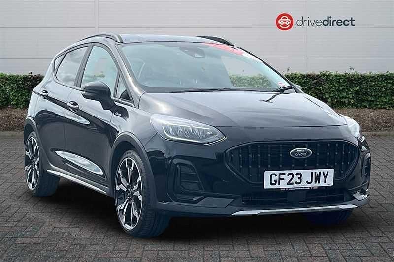 Black Used 2023 Ford Fiesta Active X Hatchback | £15,270 (Fair price) - Image 1/4
