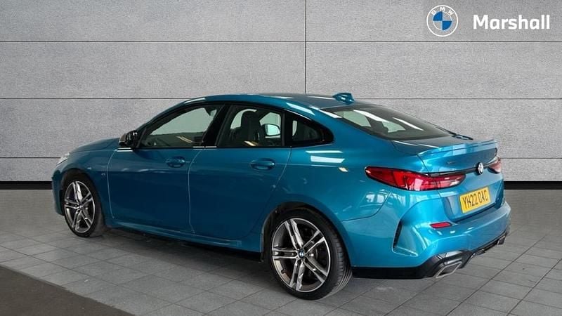 Used BMW M235 Comfort Edition 306 HP (225 kW) 2022 Snapper rocks blue Coupe