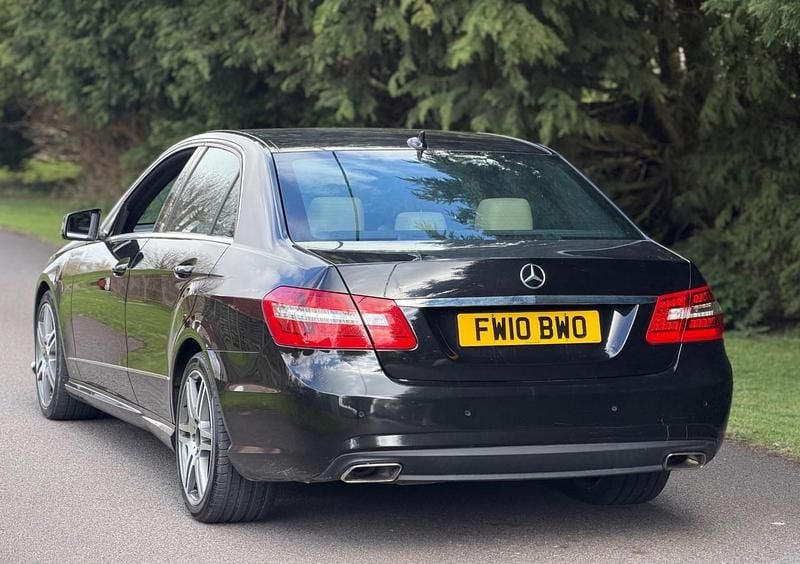 Used Mercedes E350 2010 Black Sedan