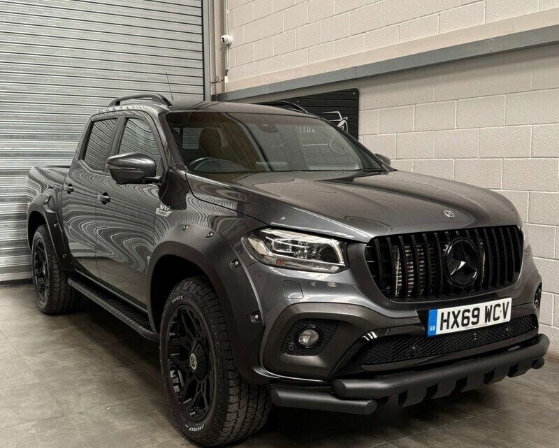Grey Used 2019 Mercedes X350 Pickup | £31,989 - Image 1/4