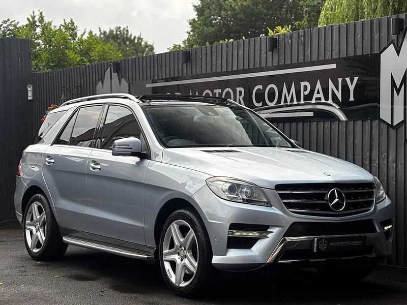 Silver Used 2014 Mercedes ML350 AMG SUV | £12,750 (Fair price) - Image 1/4