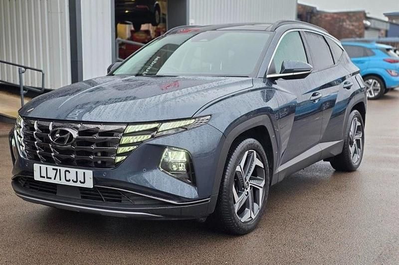 Blue Used 2021 Hyundai Tucson Ultimate SUV | £20,199 (A bit pricey) - Image 1/1