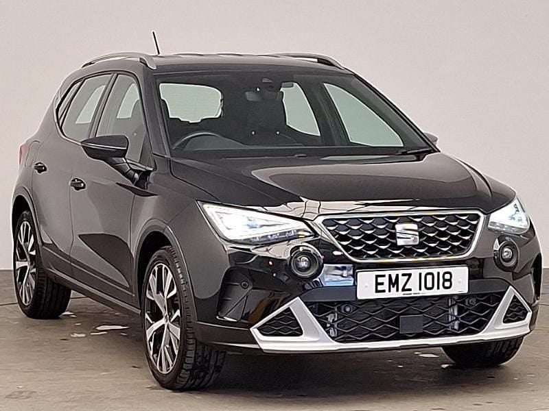 Black Used 2024 Seat Arona Xperience Lux SUV | £19,298 (A bit pricey) - Image 1/4