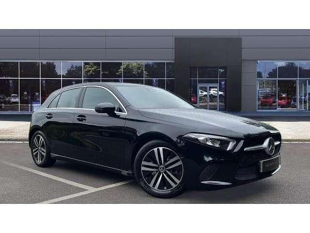 Black Used 2021 Mercedes A200 Hatchback | £18,699 (Fair price) - Image 1/4