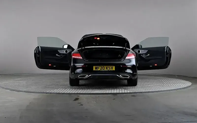 Used Mercedes C200 AMG line 184 HP (135 kW) 2020 Black Cabriolet