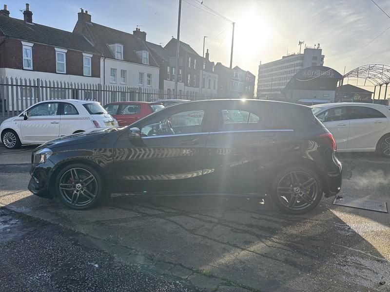 Used Mercedes A180 AMG line 2017 Black Hatchback