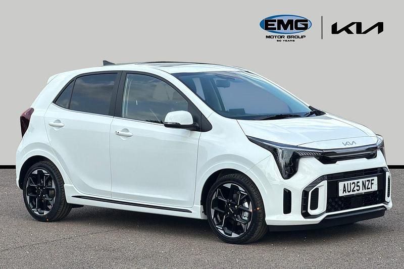 White New 2025 Kia Picanto GT-Line S Hatchback | £19,995 (Fair price) - Image 1/3